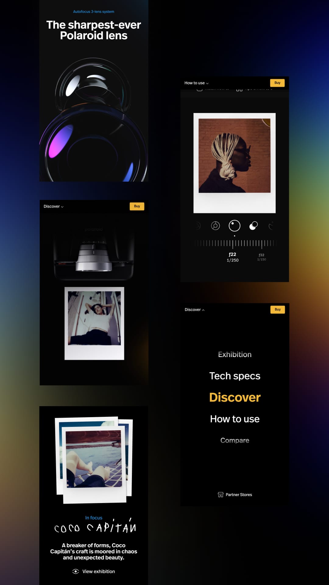 Mini site overview