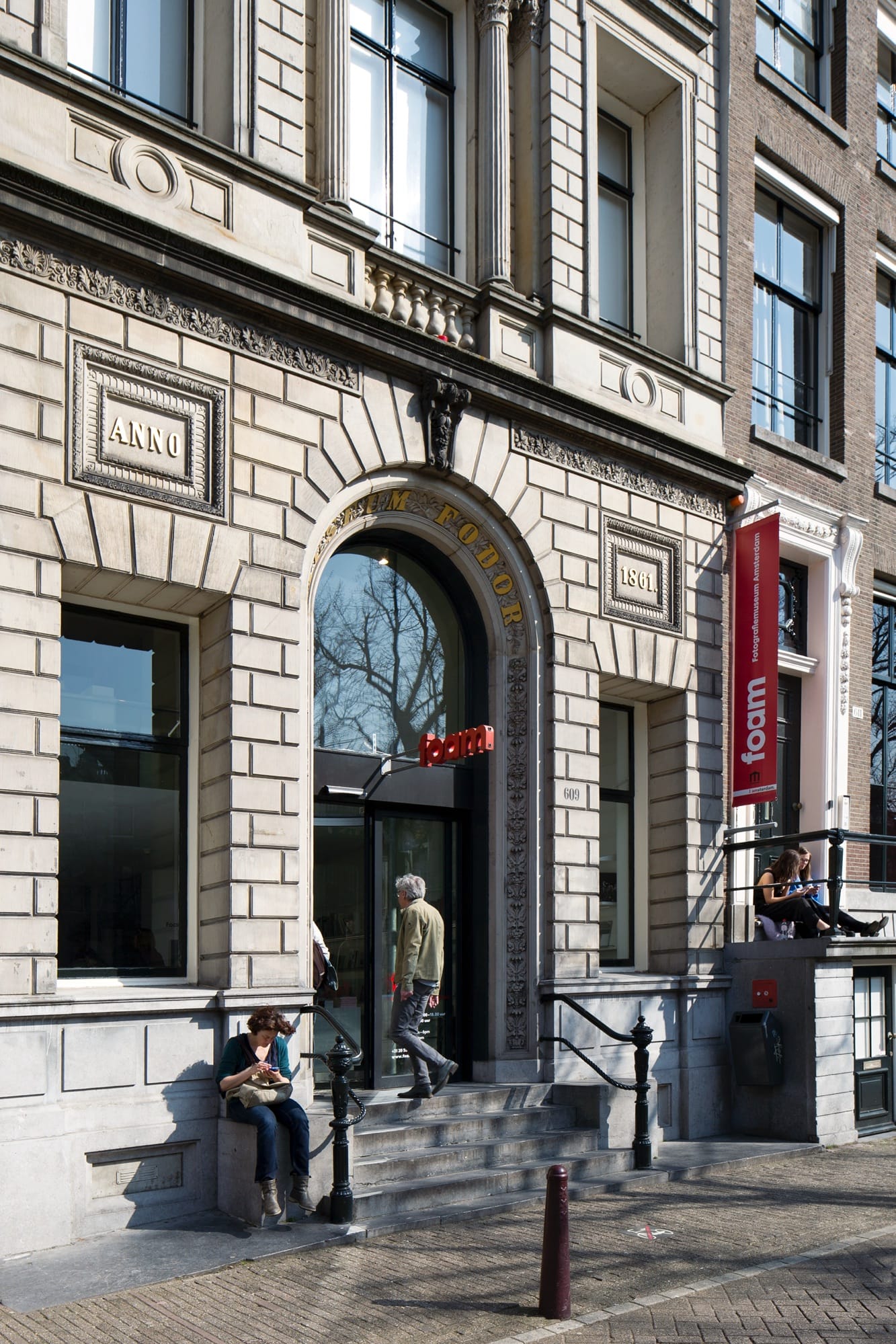 Foam museum entrance