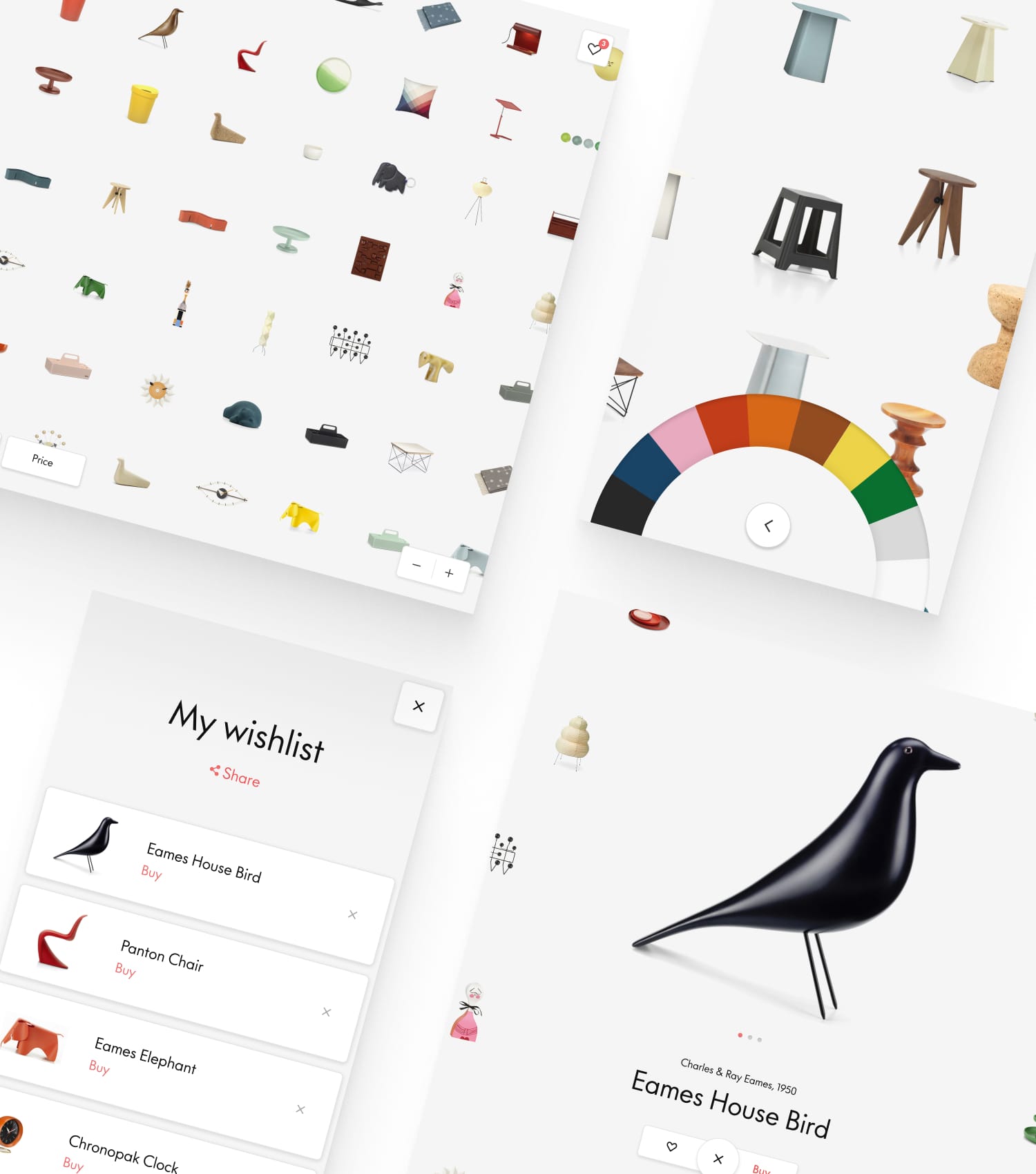 Page overview of the project