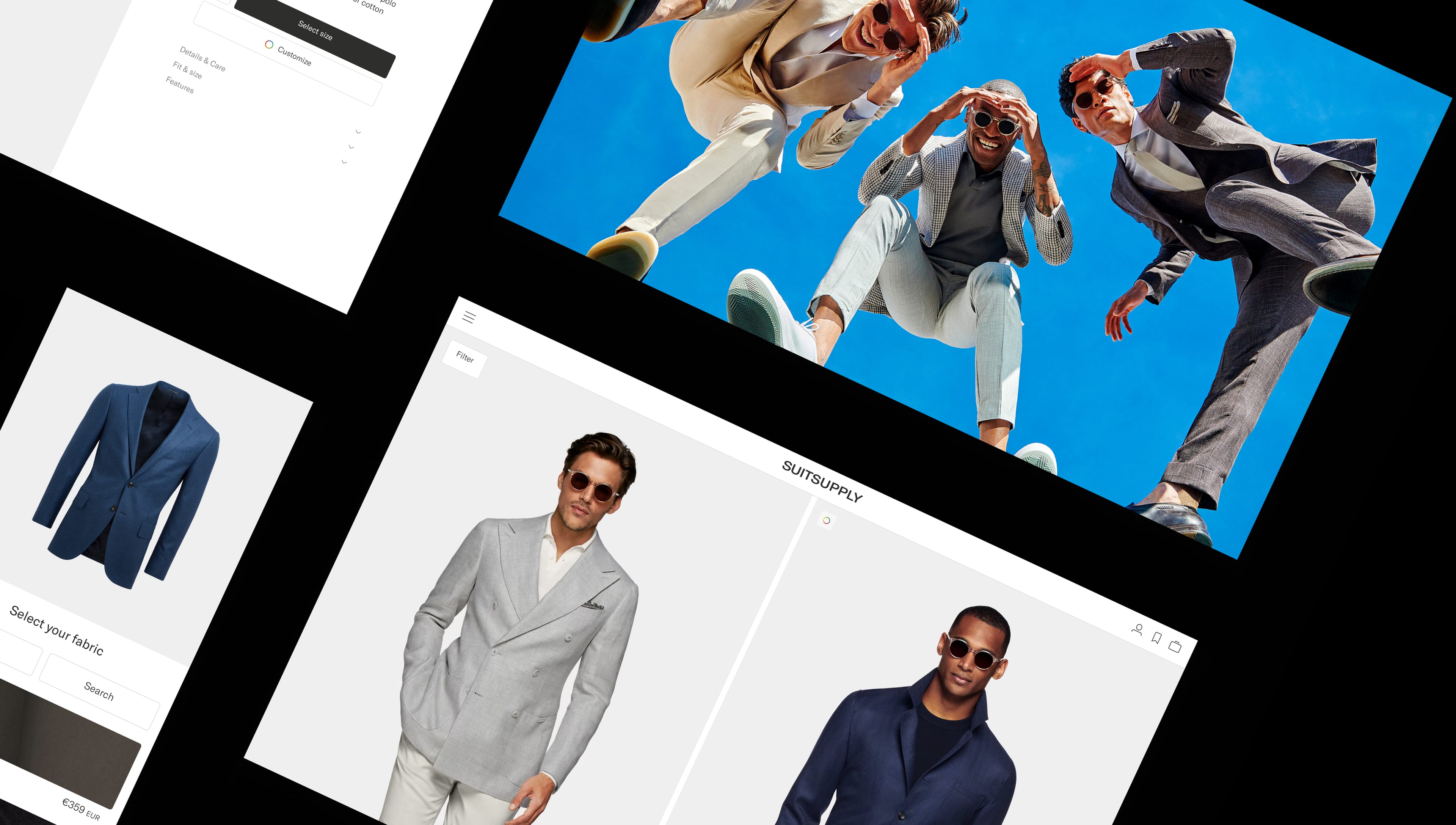 Suitsupply Website Overview