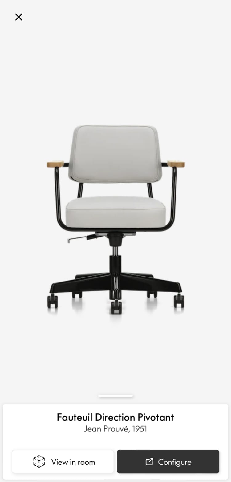 Vitra Office Chair Finder Build in Amsterdam