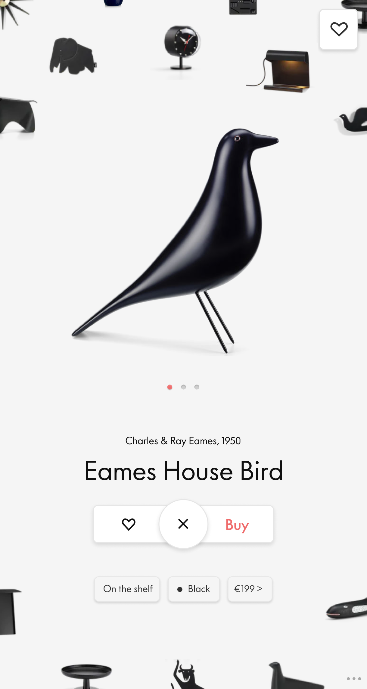 mobile view of Eames House Bird