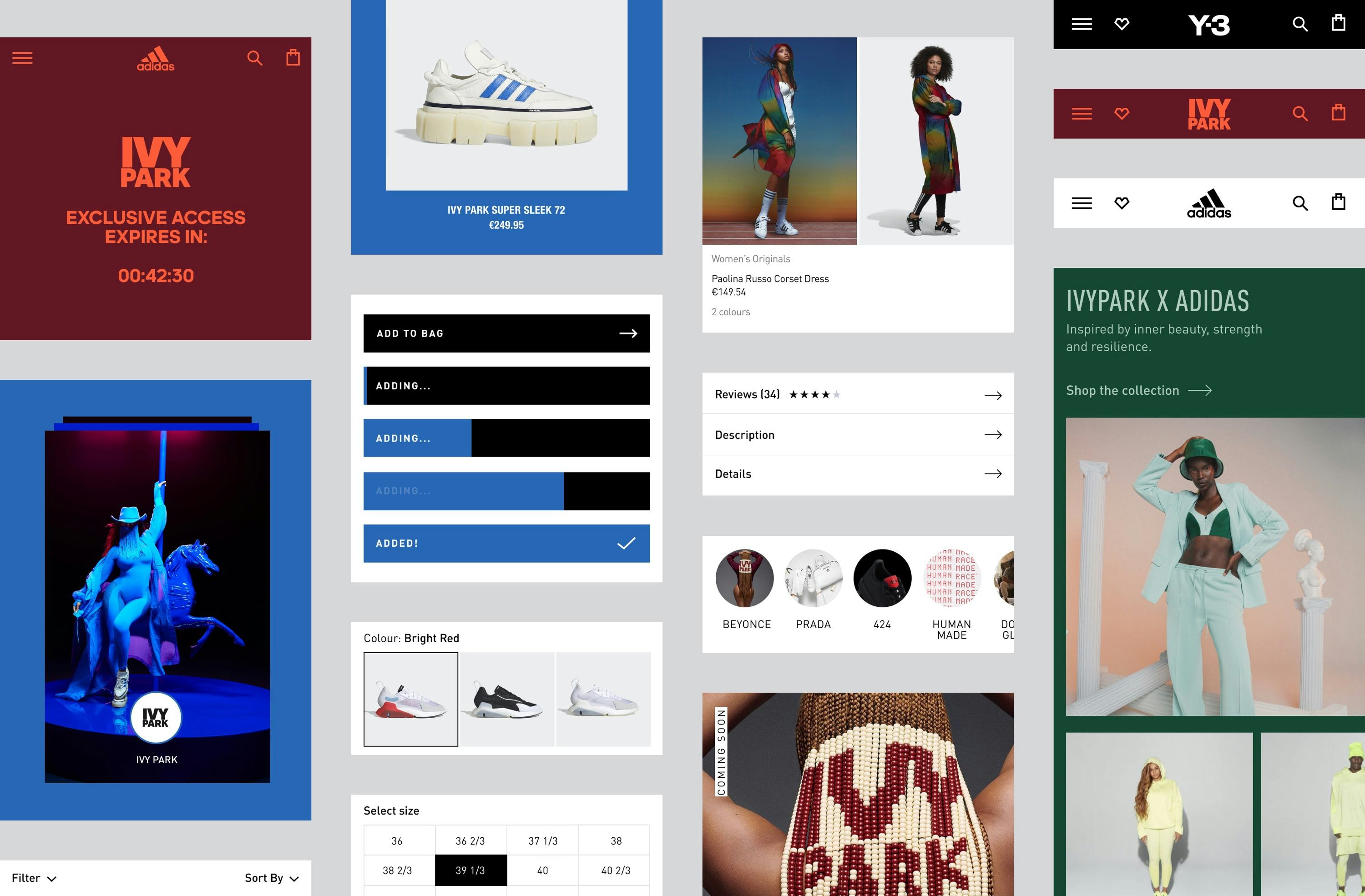 Adidas Overview design system