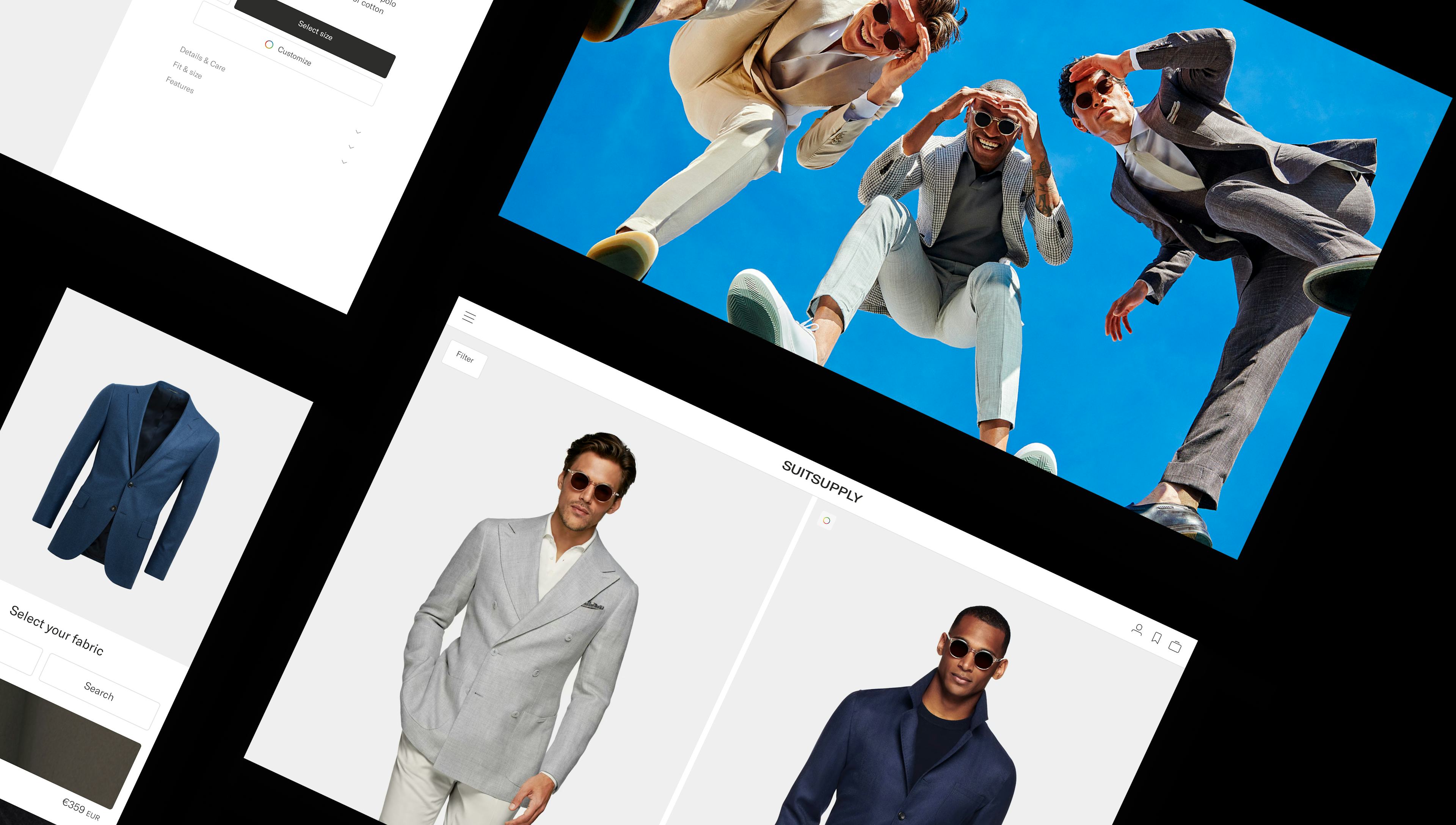 Suitsupply Website Overview
